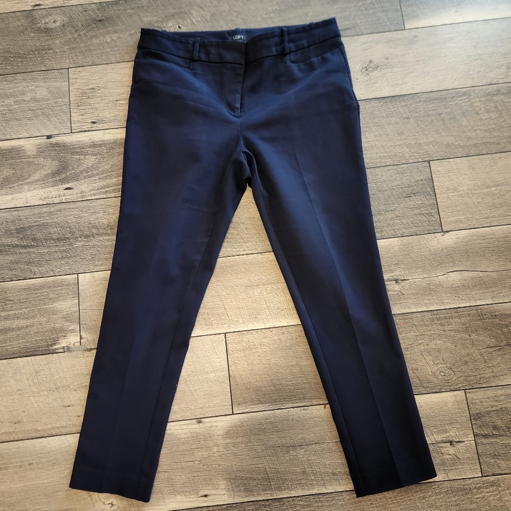 Loft Navy pants size 10